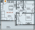 Продава 3-СТАЕН, град Варна, к.к. Чайка • 77500 € / 151576.82 лв. • 34469242 5