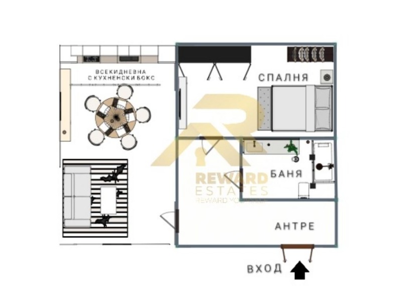 Продается  1 спальня София , Витоша , 73 кв.м | 63940161 - изображение [9]