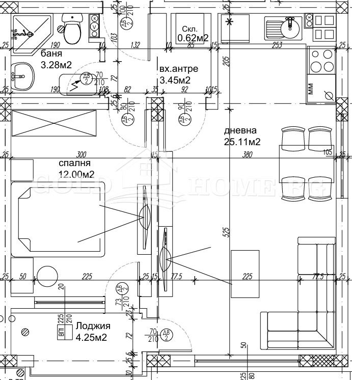 Продава 2-СТАЕН, гр. Пловдив, Остромила, снимка 2 - Апартаменти - 53537172