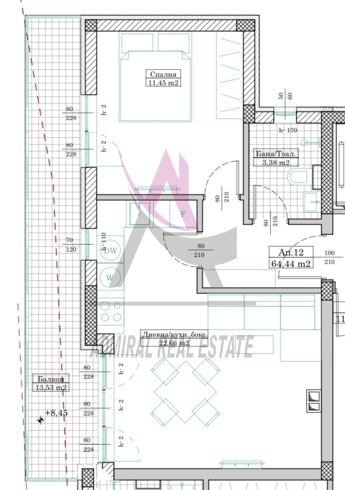 Продава 2-СТАЕН, гр. Варна, Кайсиева градина, снимка 4 - Апартаменти - 54365794