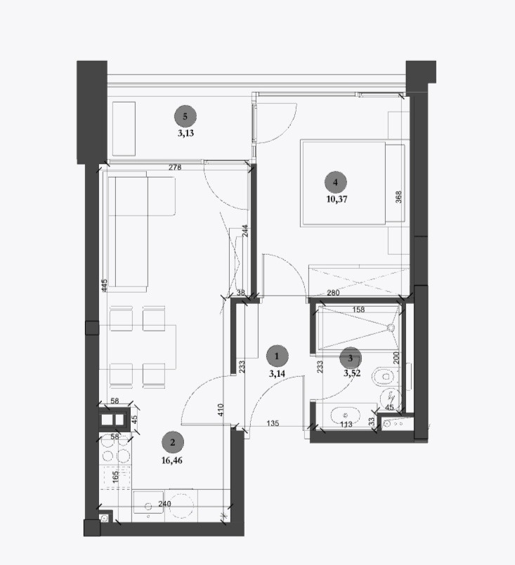 Продава 2-СТАЕН, гр. Варна, к.к. Чайка, снимка 4 - Апартаменти - 55421547