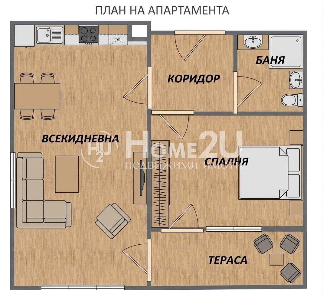 Продава 2-СТАЕН, гр. Варна, Виница, снимка 7 - Апартаменти - 53110162