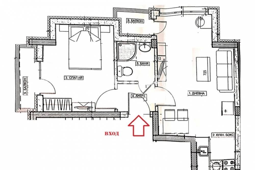 Продава 2-СТАЕН, гр. София, Банишора, снимка 3 - Апартаменти - 53627838