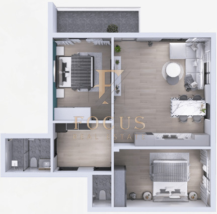 De vânzare  2 dormitoare Plovdiv , Ostromila , 102 mp | 88024623 - imagine [3]