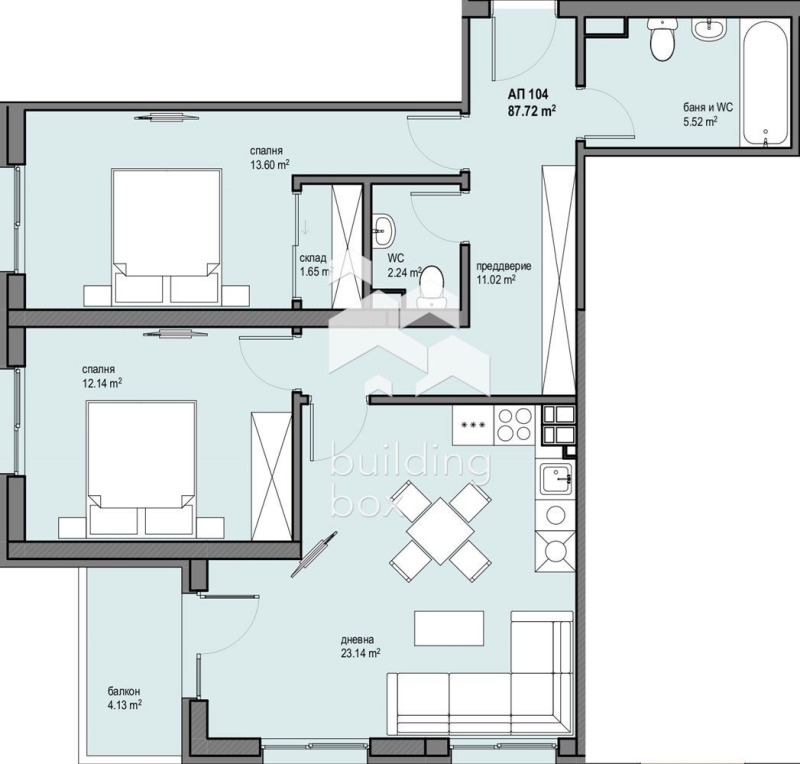 À vendre  2 chambres Sofia , Levski G , 102 m² | 21282291 - image [2]