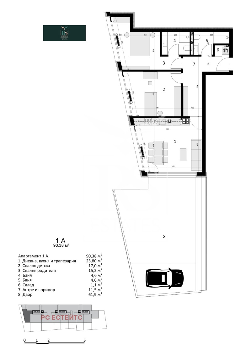 Продается  2 спальни София , Витоша , 103 кв.м | 11690195 - изображение [10]