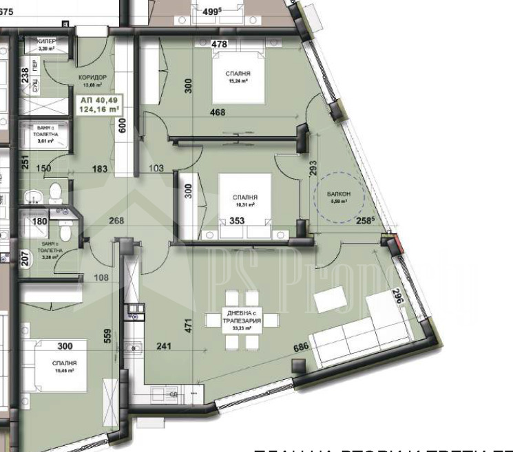 Продава 4-СТАЕН, гр. Стара Загора, Самара 3, снимка 5 - Апартаменти - 56613002