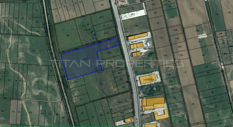 En venta  Trama Plovdiv , Industrialna zona - Sever , 40402 metros cuadrados | 36128039 - imagen [5]