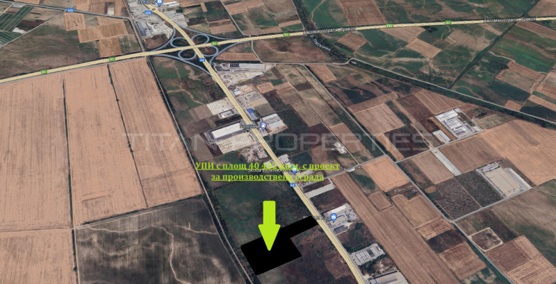 À venda  Trama Plovdiv , Industrialna zona - Sever , 40402 m² | 36128039 - imagem [4]