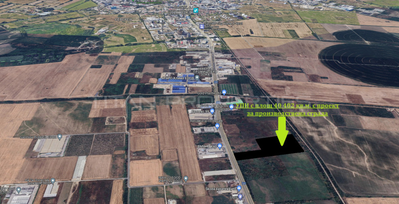 En venta  Trama Plovdiv , Industrialna zona - Sever , 40402 metros cuadrados | 36128039 - imagen [3]