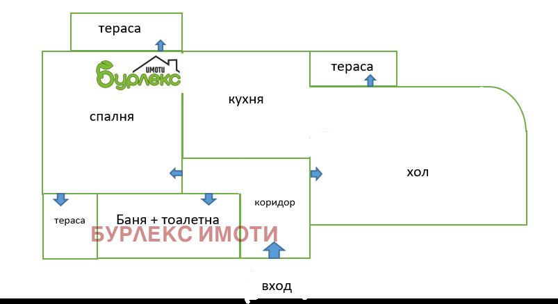 Продава 2-СТАЕН, гр. Варна, Виница, снимка 9 - Апартаменти - 55674244