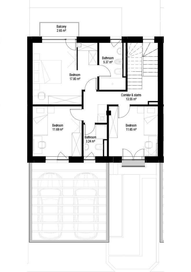 Продава КЪЩА, гр. София, с. Лозен, снимка 13 - Къщи - 54575061