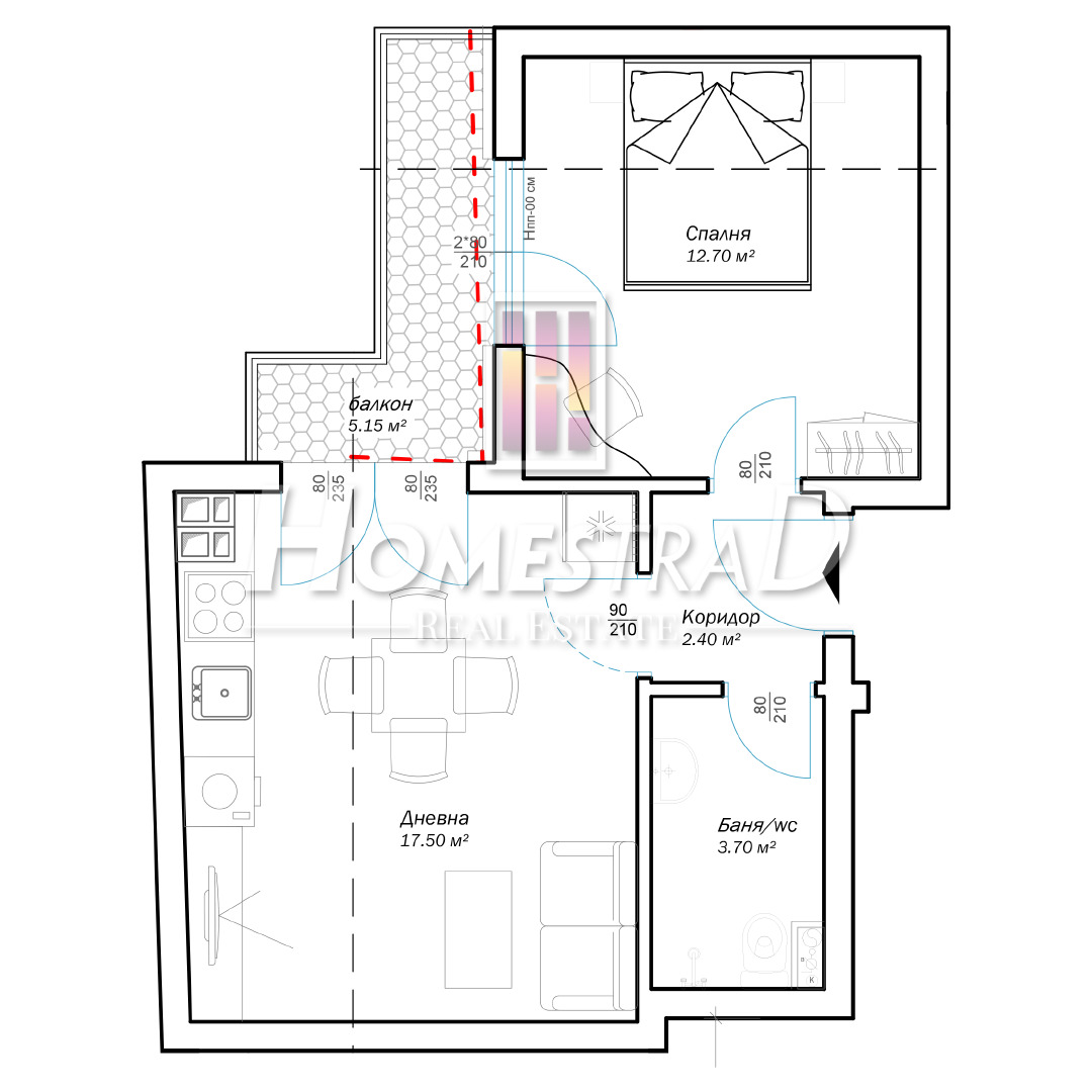 Продава 2-СТАЕН, гр. Варна, Погреби