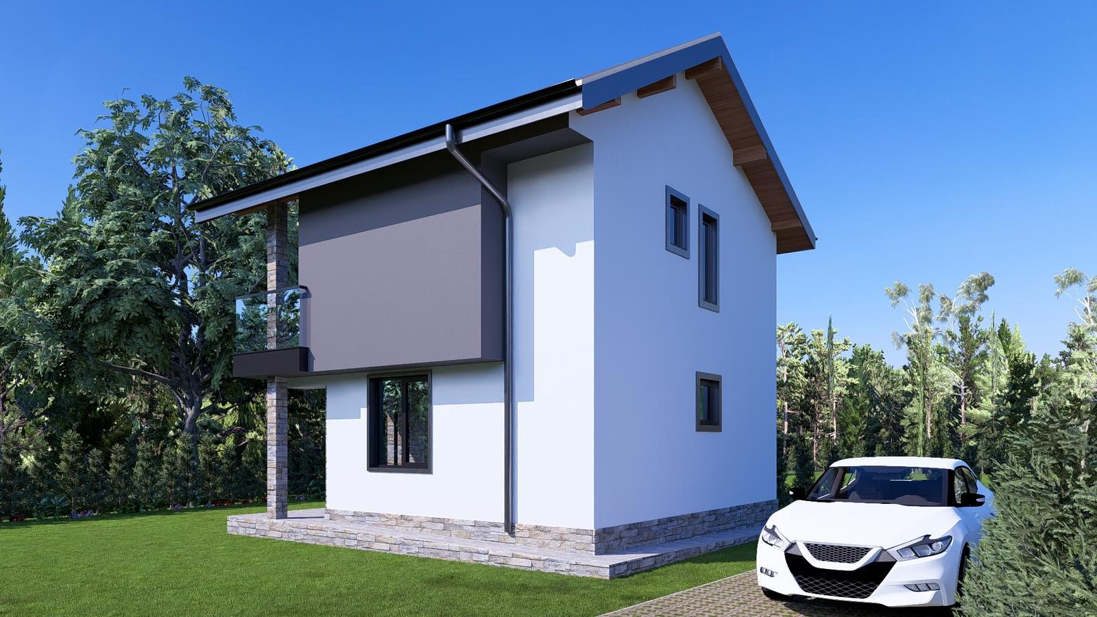 Продава КЪЩА, с. Пановци, област София област, снимка 4 - Къщи - 54291086