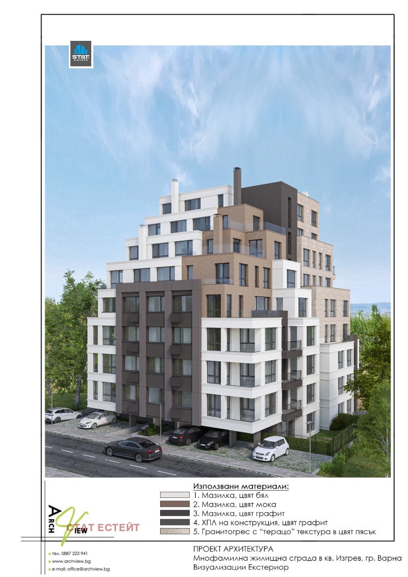 Продава 3-СТАЕН в град Варна, Левски 2 - 90 кв.м / 135 990 € » 265 973.32 лв., СТАТ ЕСТЕЙТ