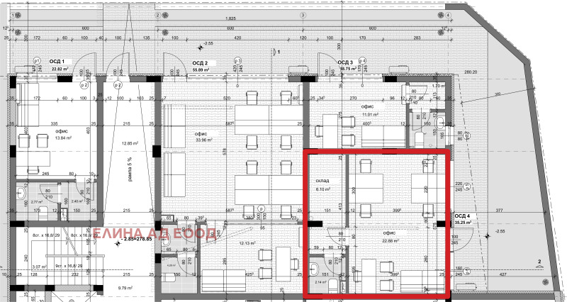 Продава  Магазин град Стара Загора , Три чучура - север , 127 кв.м | 61077248 - изображение [5]