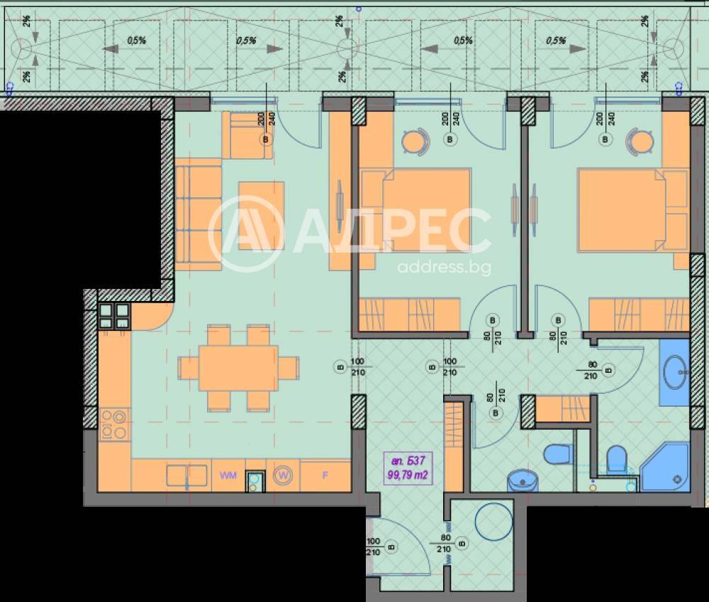 Продава 3-СТАЕН, гр. София, Манастирски ливади, снимка 3 - Апартаменти - 53874073