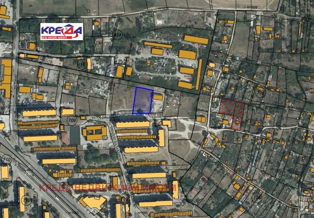 Продава ПАРЦЕЛ, гр. Хасково, Орфей