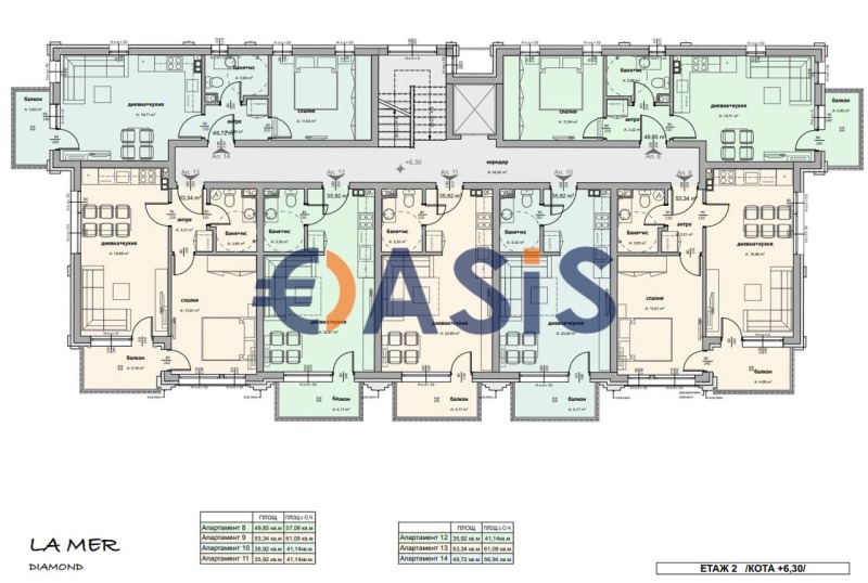 Zu verkaufen  1 Schlafzimmer region Burgas , Sweti Wlas , 57 qm | 20287969 - Bild [9]