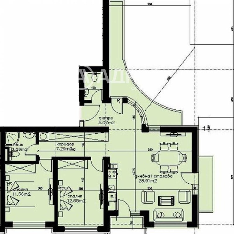 Продава 3-СТАЕН, гр. София, Оборище, снимка 4 - Апартаменти - 52704067