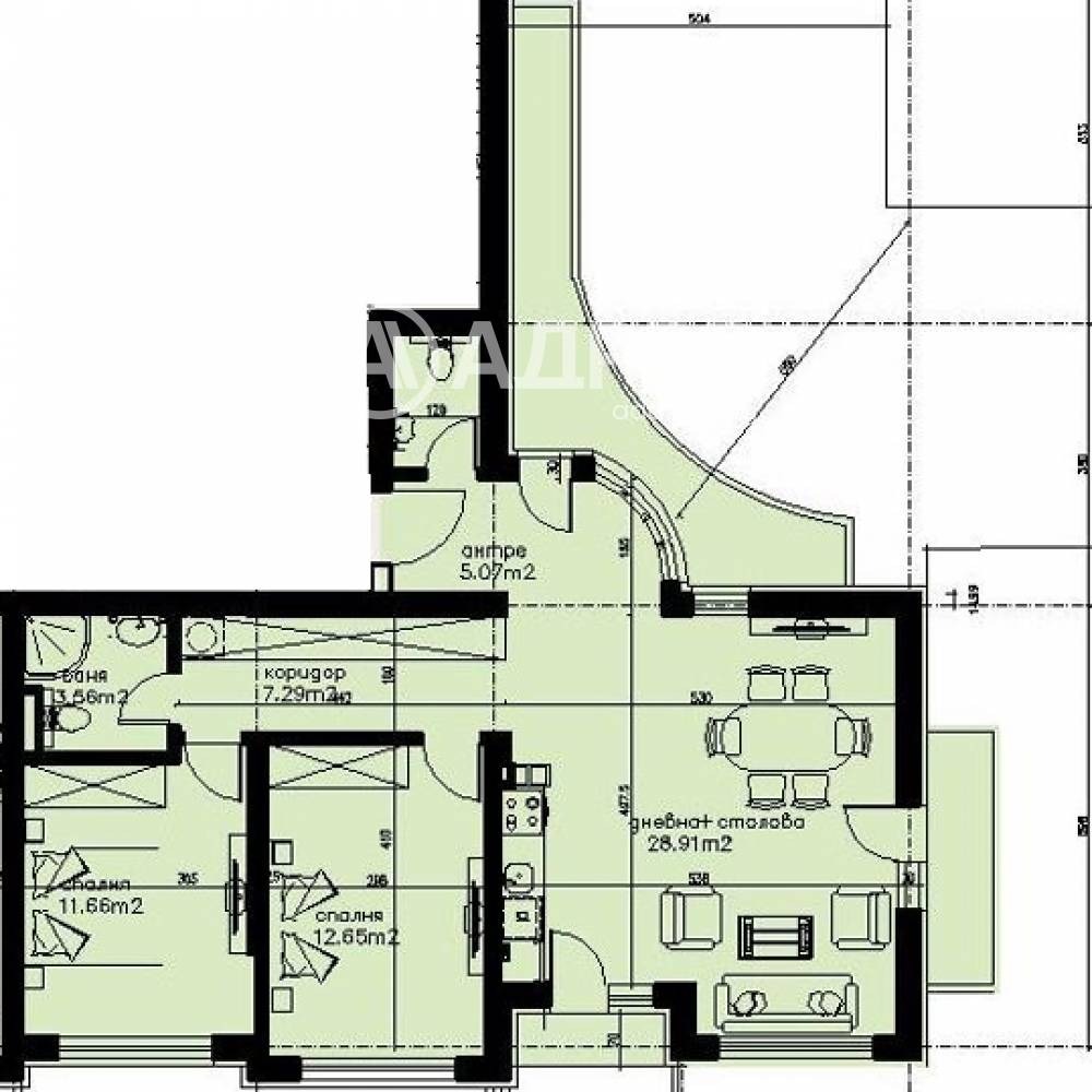 Продава 3-СТАЕН, гр. София, Оборище, снимка 3 - Апартаменти - 52704067