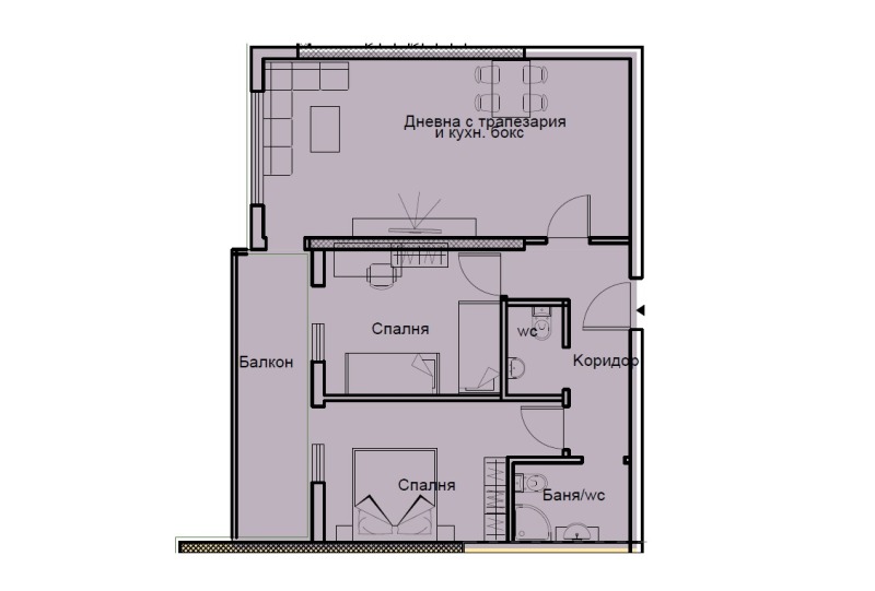 Продава 3-СТАЕН, гр. Кърджали, Център, снимка 12 - Aпартаменти - 48812914