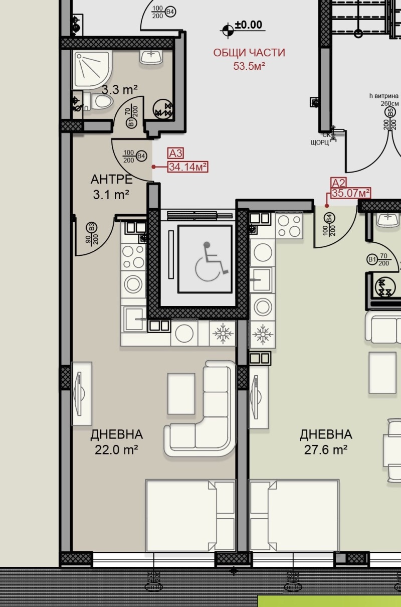 Zu verkaufen  Studio Sofia , Darweniza , 49 qm | 49150625 - Bild [3]