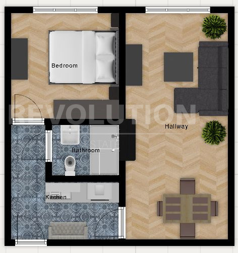 Продава 1-СТАЕН, гр. София, Люлин 4, снимка 6 - Апартаменти - 52562673