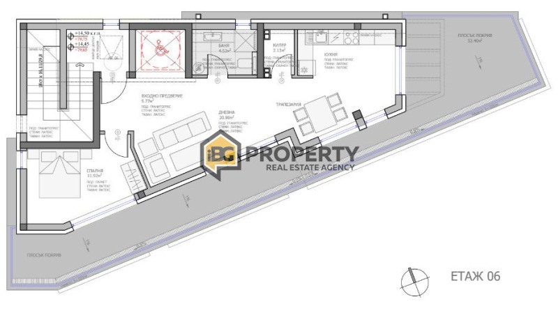 En venta  1 dormitorio Varna , k.k. Chayka , 87 metros cuadrados | 34705054 - imagen [3]