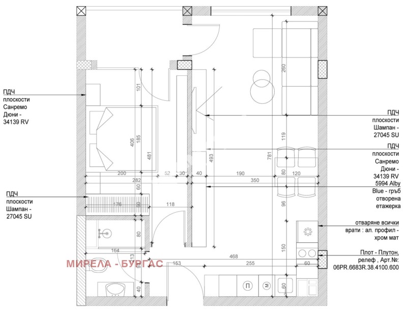 In vendita  1 camera da letto regione Burgas , k.k. Slanchev briag , 61 mq | 39388215 - Immagine [16]