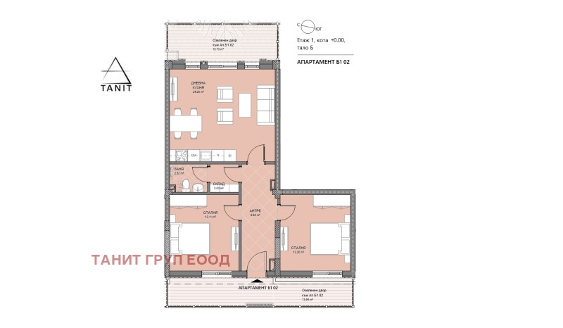 Myytävänä  2 makuuhuonetta Sofia , Levski G , 116 neliömetriä | 15715608 - kuva [3]