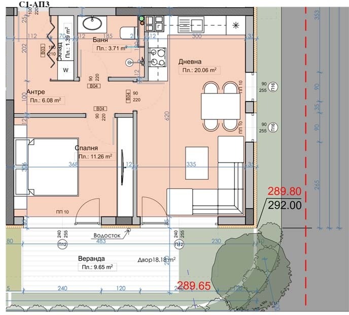 Продава 2-СТАЕН, с. Марково, област Пловдив, снимка 1 - Aпартаменти - 49257690