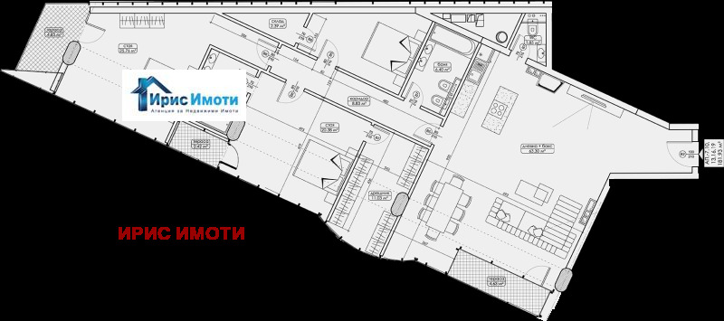 Продава 4-СТАЕН, гр. София, Манастирски ливади, снимка 9 - Апартаменти - 52482458