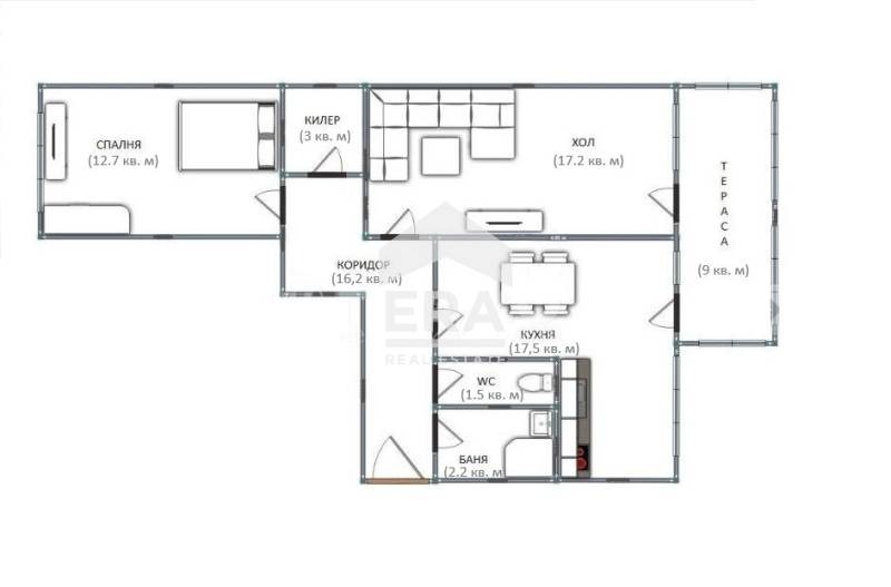 Продава 2-СТАЕН, гр. Варна, Лятно кино Тракия, снимка 6 - Апартаменти - 53826910