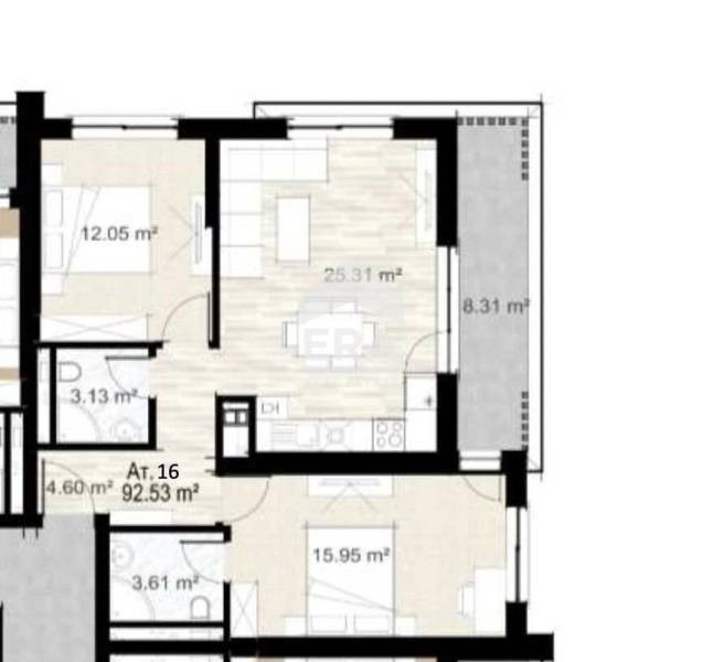 Продава 3-СТАЕН, гр. София, Център, снимка 3 - Апартаменти - 53708524