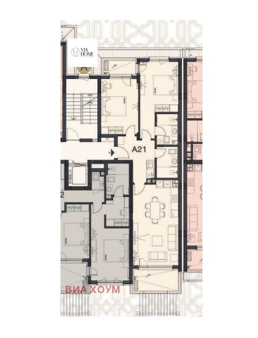 Продава 3-СТАЕН, гр. София, Манастирски ливади, снимка 5 - Апартаменти - 52289086