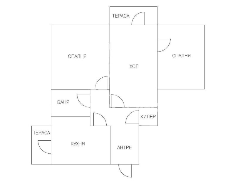 Till salu  2 sovrum Sofia , Reduta , 108 kvm | 55445329 - bild [2]