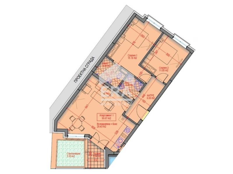 Продава 3-СТАЕН, гр. София, Център, снимка 3 - Апартаменти - 54367244