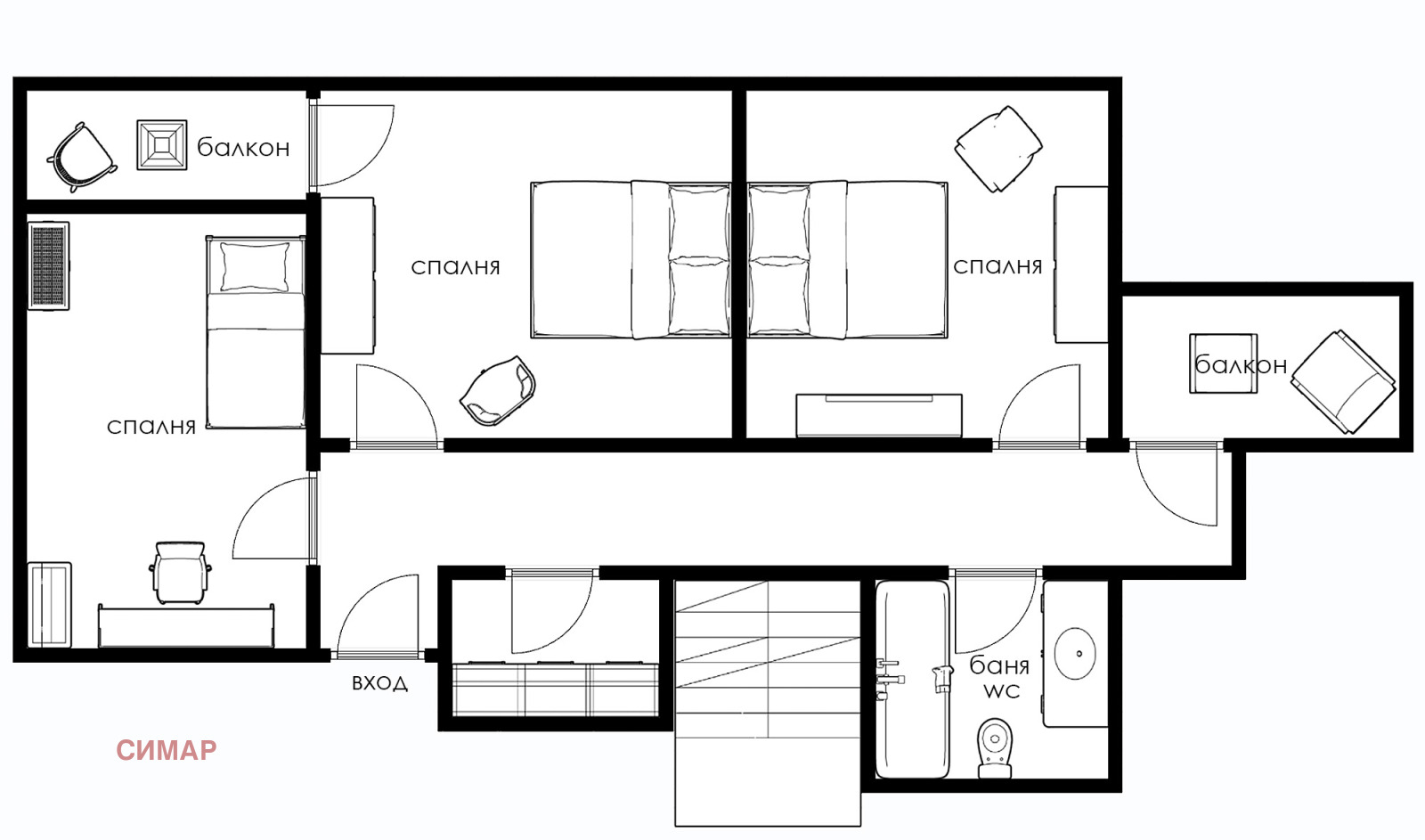 Продава МЕЗОНЕТ, гр. София, Витоша, снимка 15 - Апартаменти - 56733513