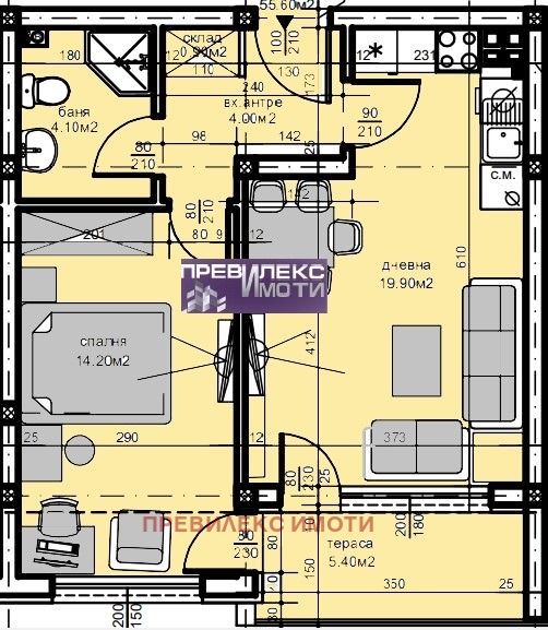 Продава 2-СТАЕН, гр. Пловдив, Въстанически, снимка 1 - Aпартаменти - 48364290