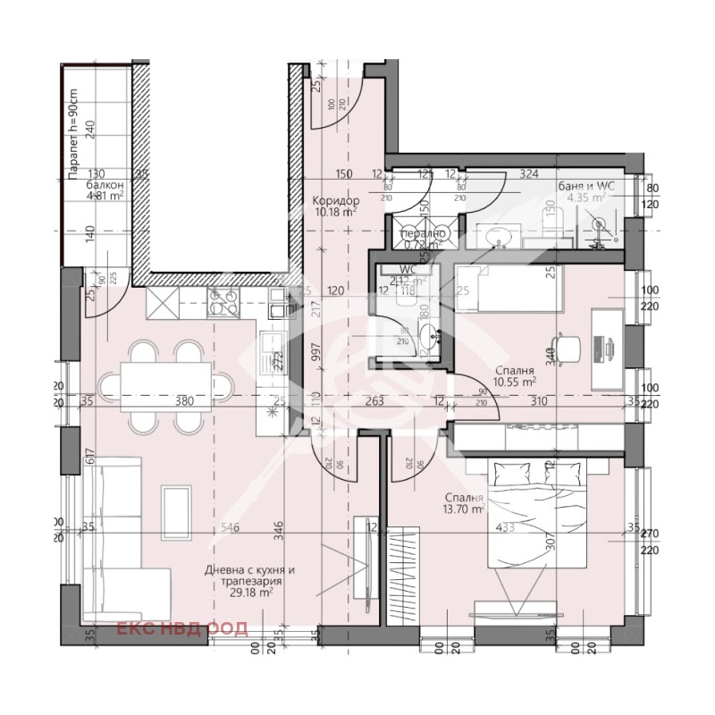 Продава 3-СТАЕН, гр. Пловдив, Христо Смирненски, снимка 1 - Aпартаменти - 47446482