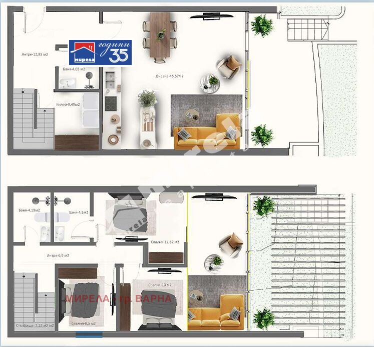 Продава 4-СТАЕН, гр. Варна, м-т Ален мак, снимка 2 - Апартаменти - 53462142