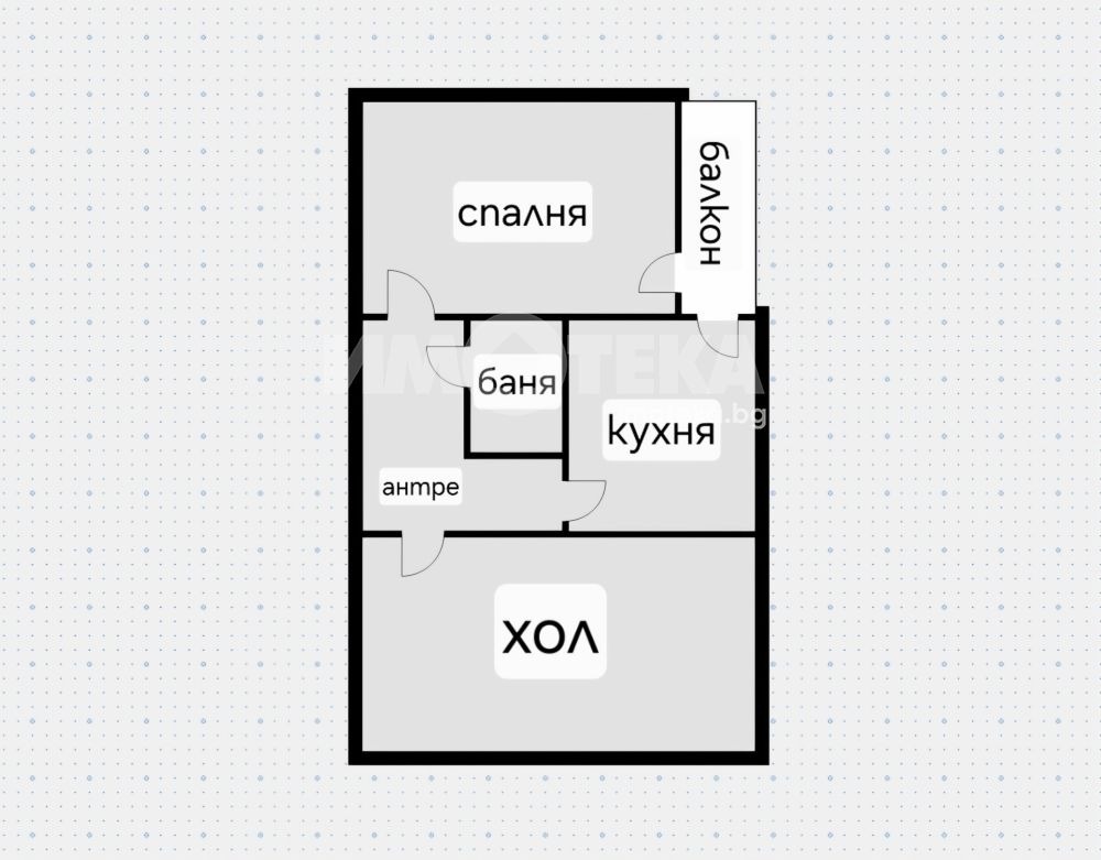 Продава 2-СТАЕН, гр. София, Борово, снимка 4 - Апартаменти - 54910583