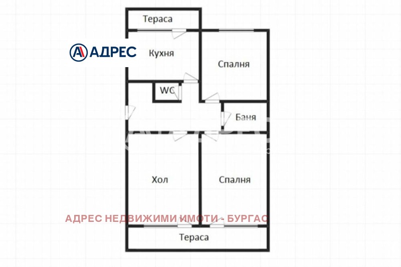 Te koop  2 slaapkamers Burgas , Slavejkov , 78 m² | 87145835 - afbeelding [4]