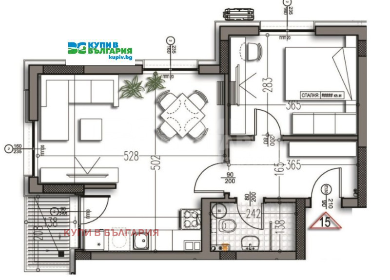 Продава 3-СТАЕН, гр. Варна, Изгрев, снимка 7 - Aпартаменти - 49397592