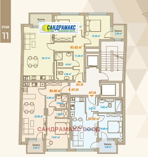 Продава 3-СТАЕН, гр. София, Център, снимка 8 - Апартаменти - 52752517