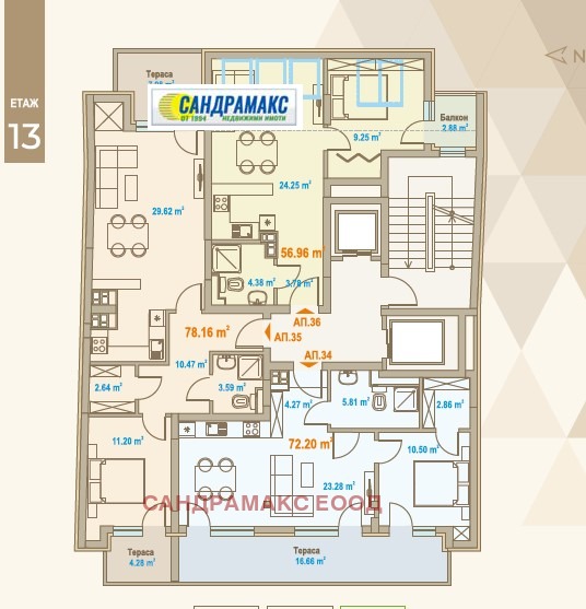 Продава 3-СТАЕН, гр. София, Център, снимка 11 - Апартаменти - 52752517