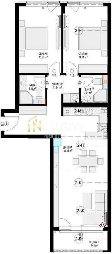 Продава 3-СТАЕН, гр. София, Бъкстон, снимка 4 - Апартаменти - 54514889