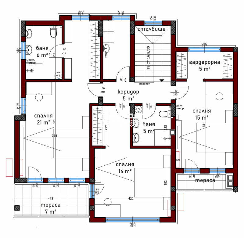 Продава КЪЩА, гр. Пловдив, Беломорски, снимка 15 - Къщи - 51530980