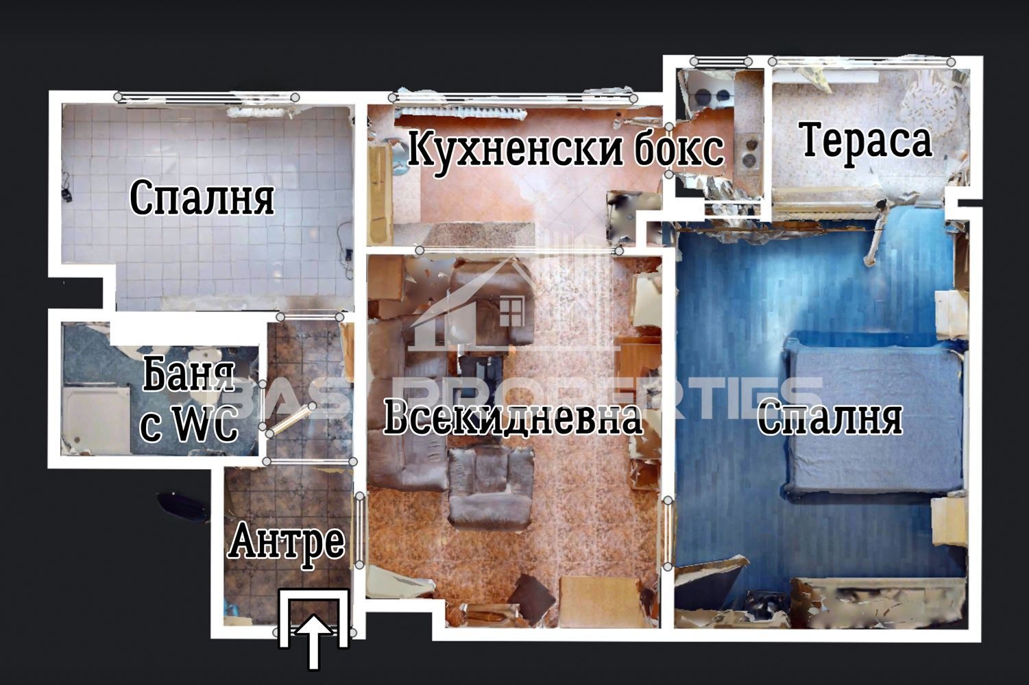 Продава 3-СТАЕН, гр. София, Люлин 6, снимка 2 - Апартаменти - 55536687